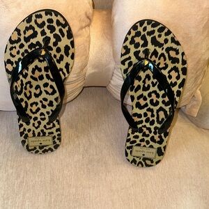 New Kate Spade feldon leopard print New York cheetah print sandals size 8